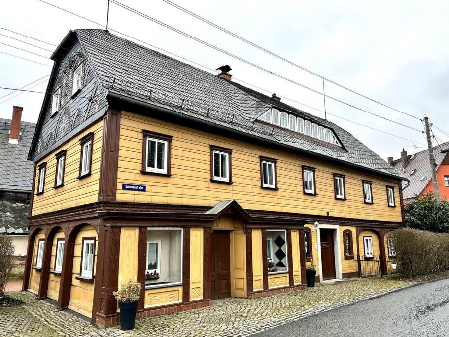Rustikales Studio-Apartment Blockstube Im Haus Selma Großschönau Zewnętrze zdjęcie