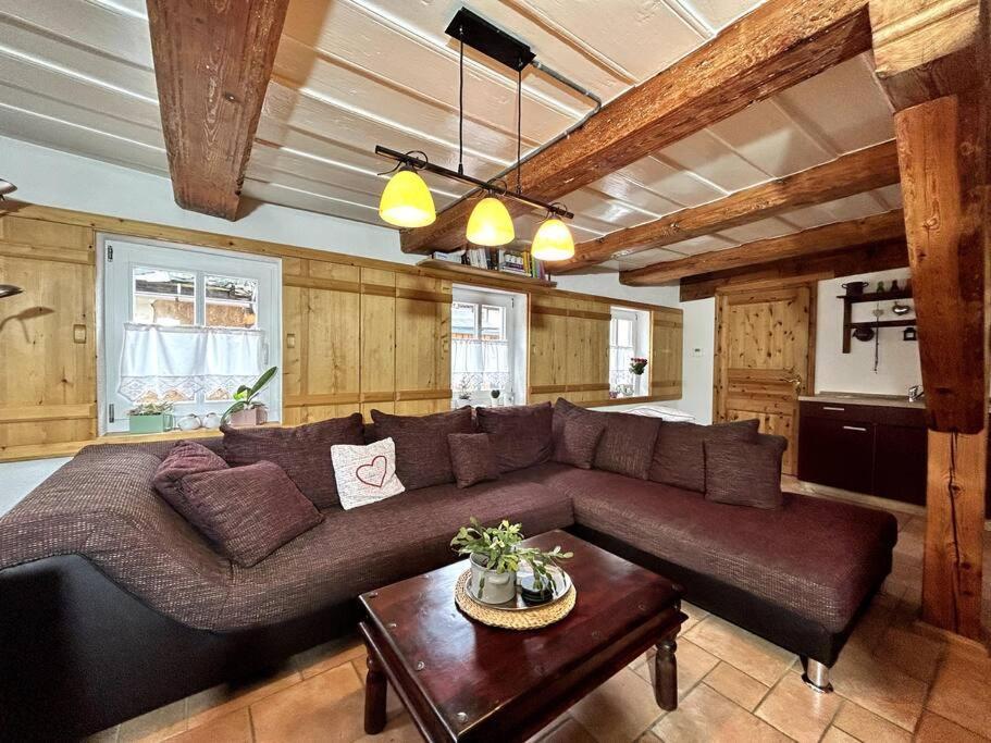 Rustikales Studio-Apartment Blockstube Im Haus Selma Großschönau Zewnętrze zdjęcie