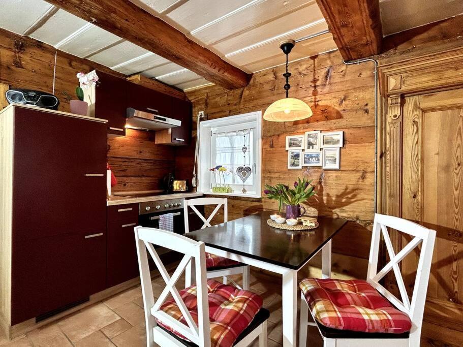 Rustikales Studio-Apartment Blockstube Im Haus Selma Großschönau Zewnętrze zdjęcie